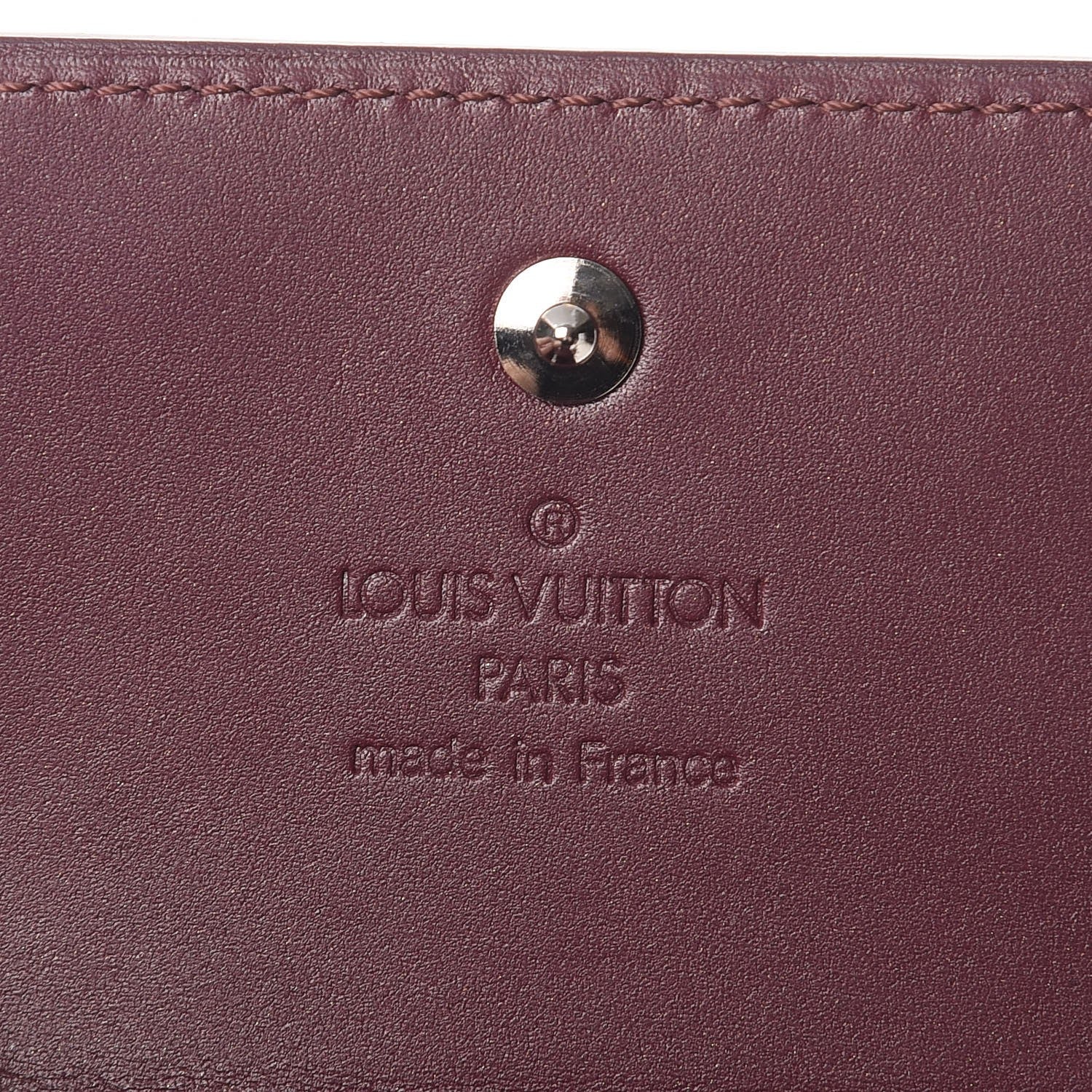Louis Vuitton Mat Monogram Ludlow Wallet Violet 7 of 10