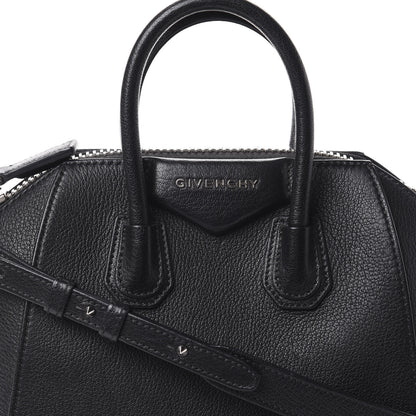 Givenchy Sugar Goatskin Mini Antigona Black 7 of 9
