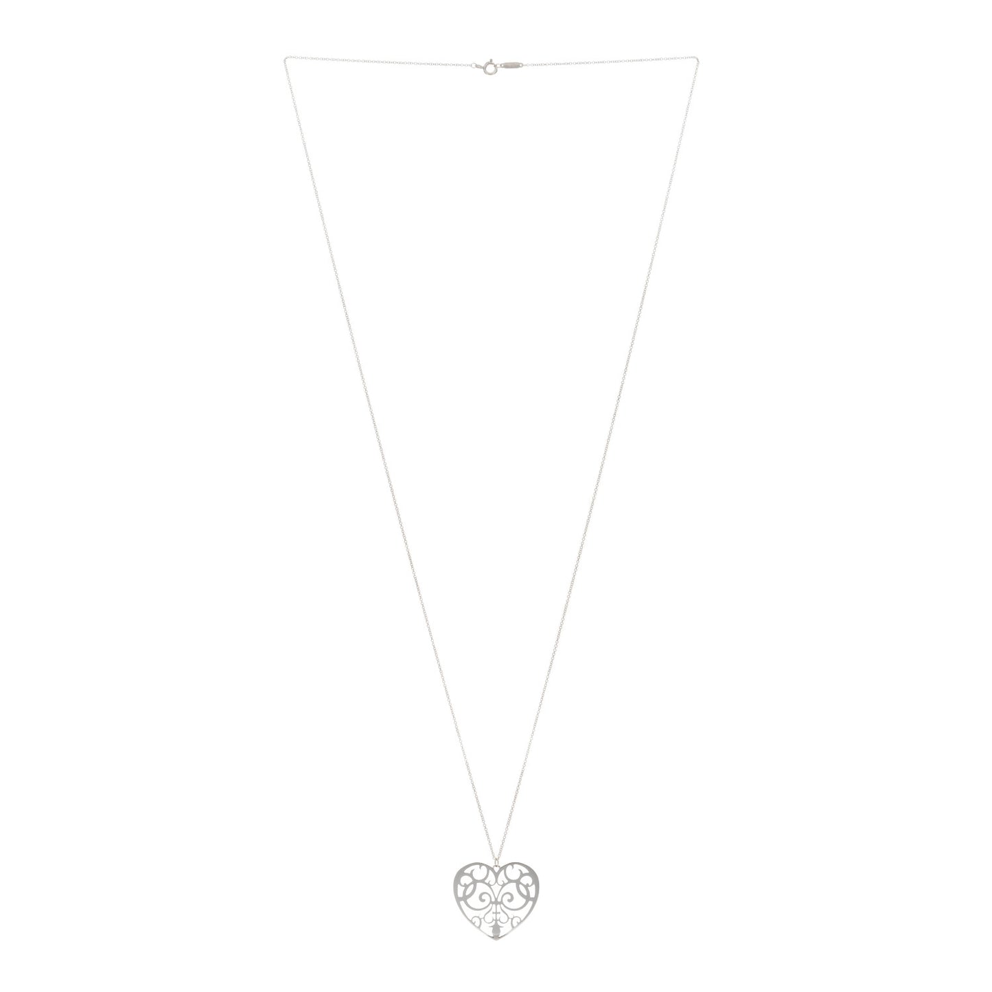 Sterling Silver Enchant Heart Pendant Necklace