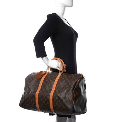 Louis Vuitton Monogram Keepall 50 2 of 10