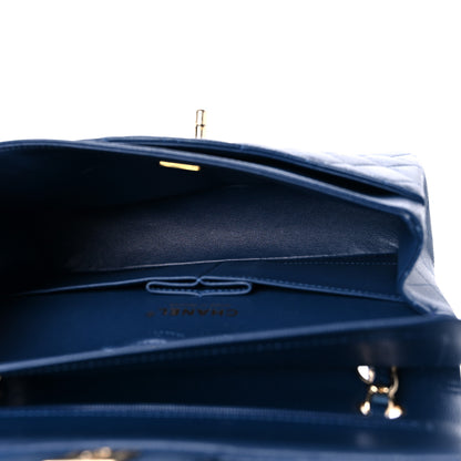 Chanel Caviar Quilted Small Double Flap Navy 5 of 12