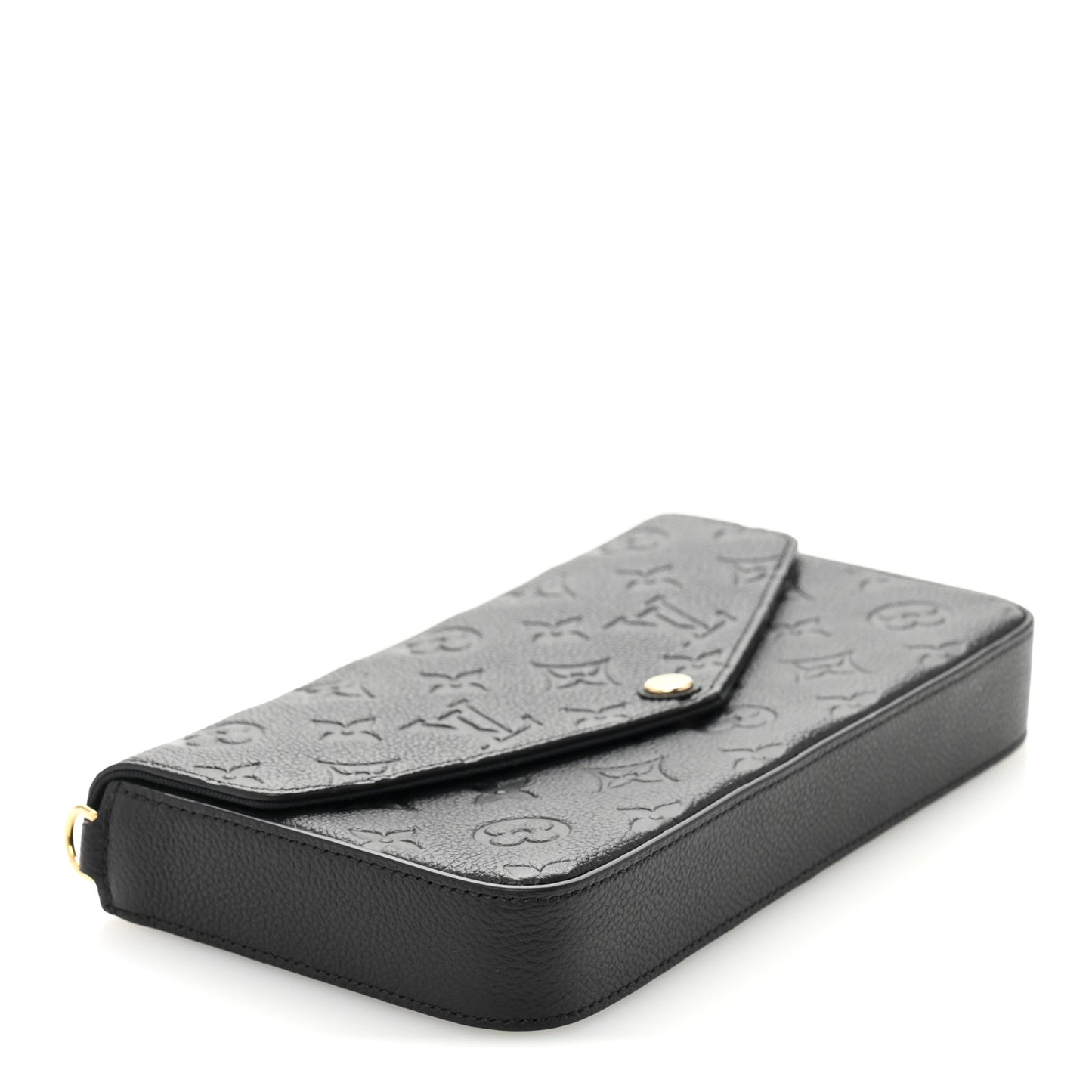 Empreinte Pochette Felicie Chain Wallet Black
