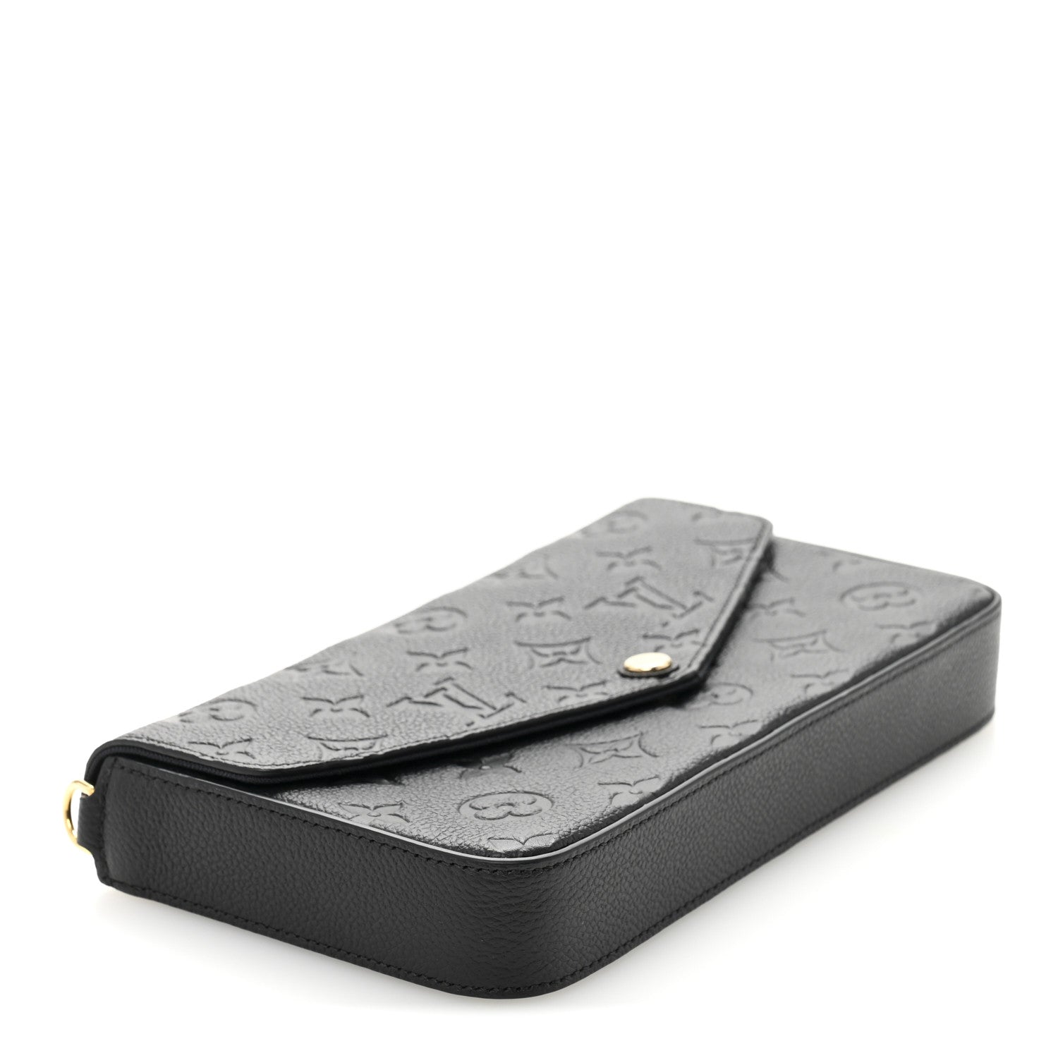 Louis Vuitton Empreinte Pochette Felicie Chain Wallet Black 5 of 12