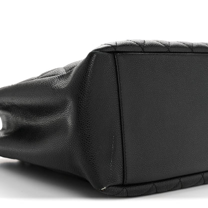 Chanel Caviar Quilted Grand Shopping Tote GST Black 9 of 14