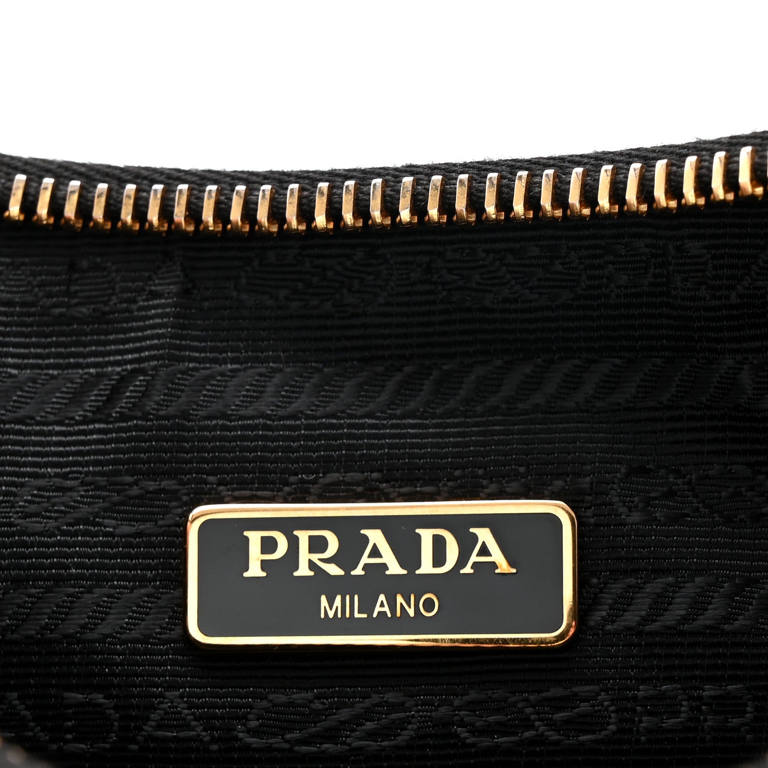 Prada Saffiano Lux Re-Edition 2005 Shoulder Bag Black 1840768