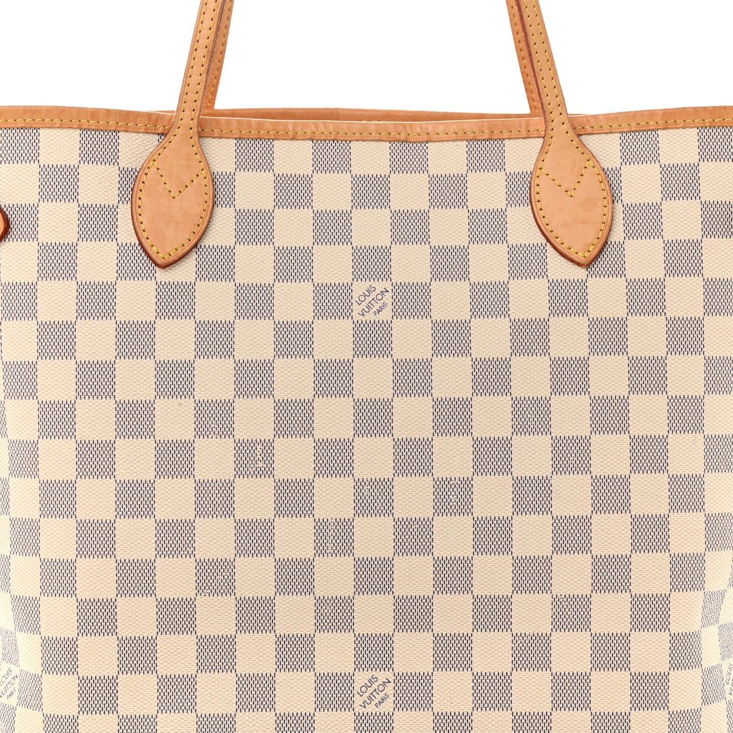 Damier Azur Neo Neverfull MM Rose Ballerine