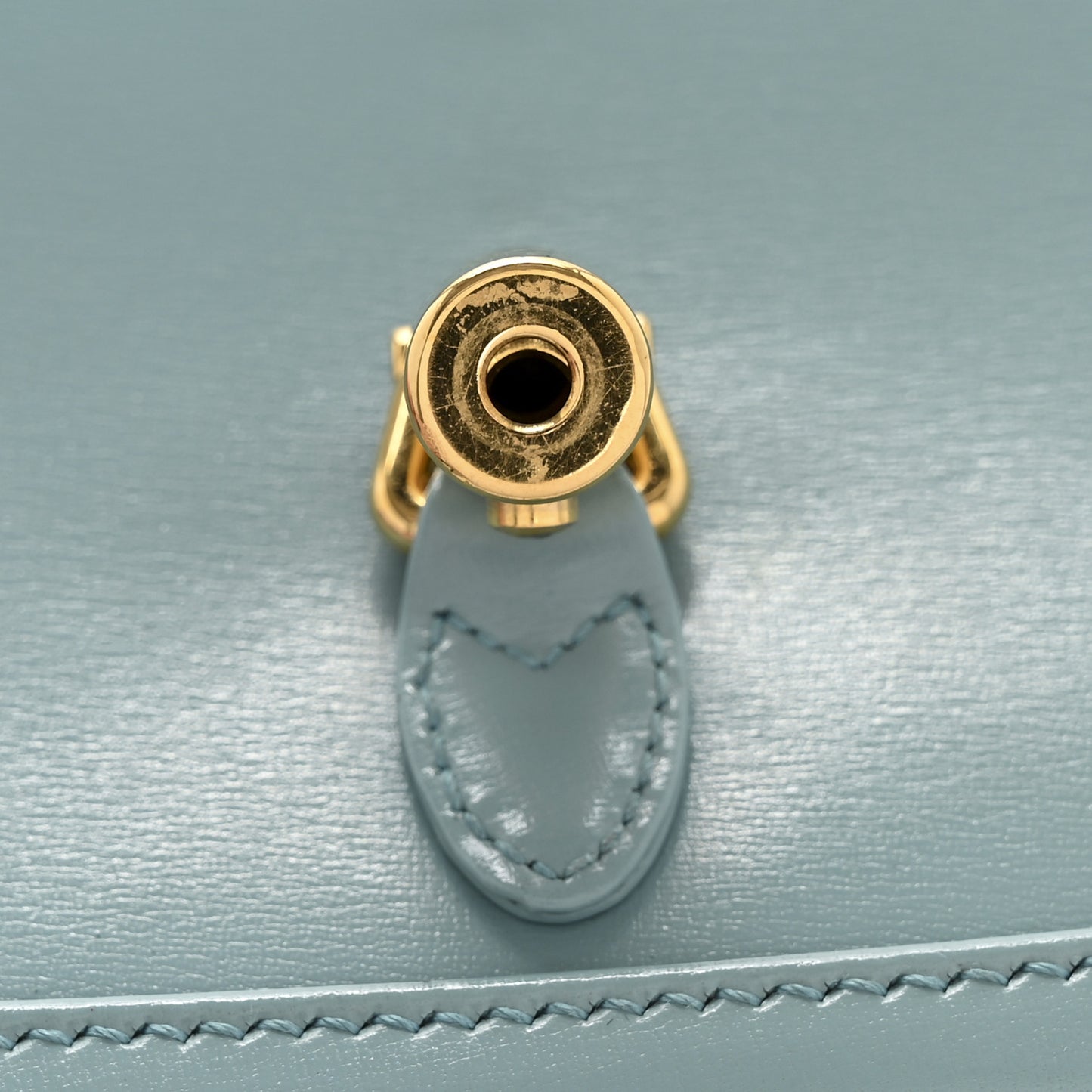 Boarded Dyana Lux Calfskin Mini Jackie 1961 Hobo Dusty Azure
