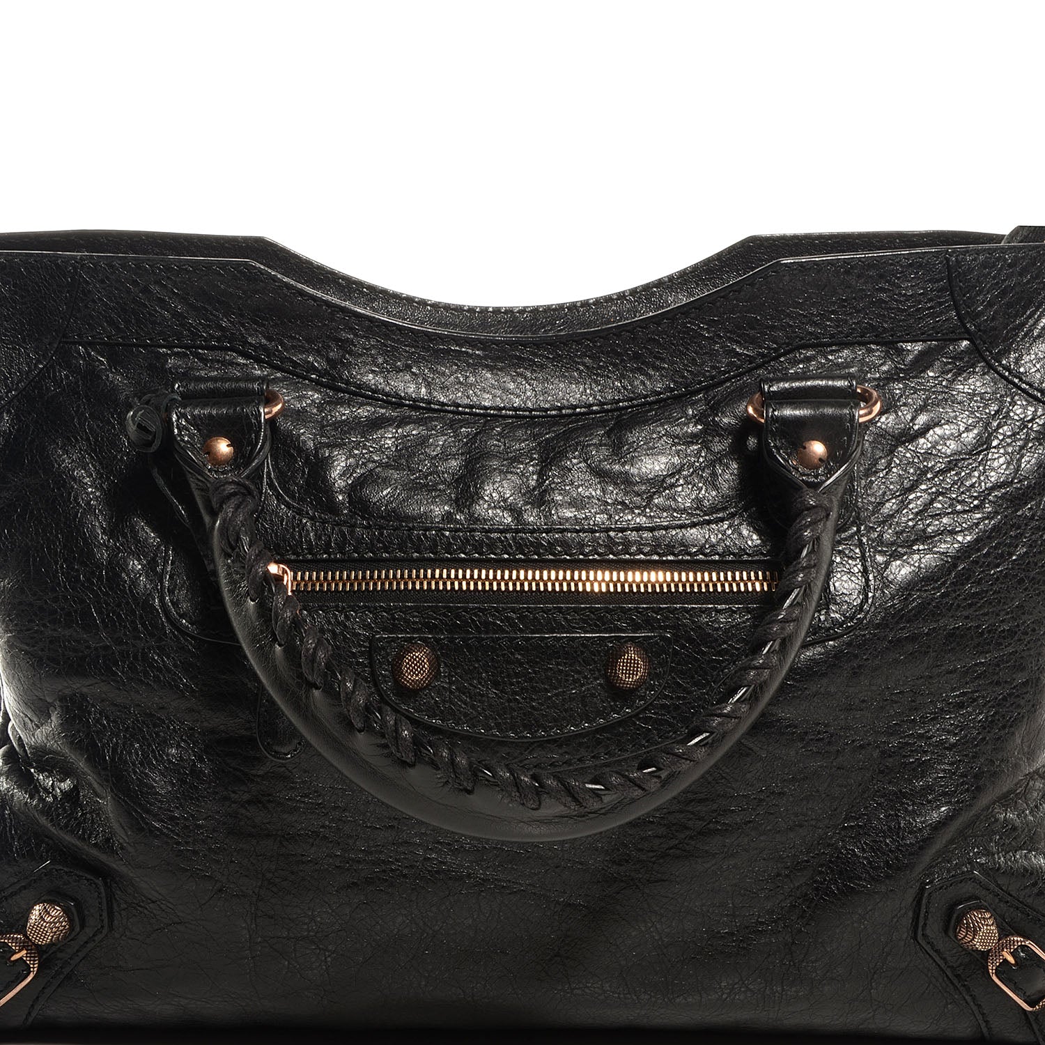 Balenciaga Agneau Giant 12 Rose Gold Hardware City Black 10 of 10