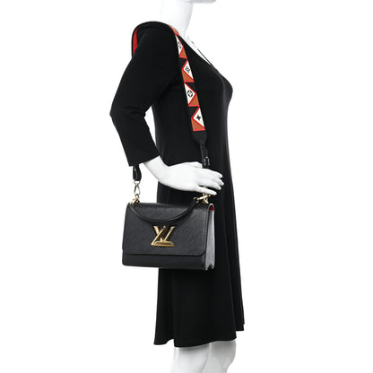 Louis Vuitton Epi Monogram Twist MM Black 2 of 10