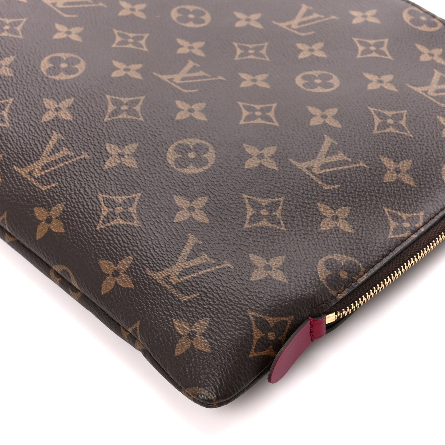 Monogram Etui Voyage MM Pouch Fuchsia