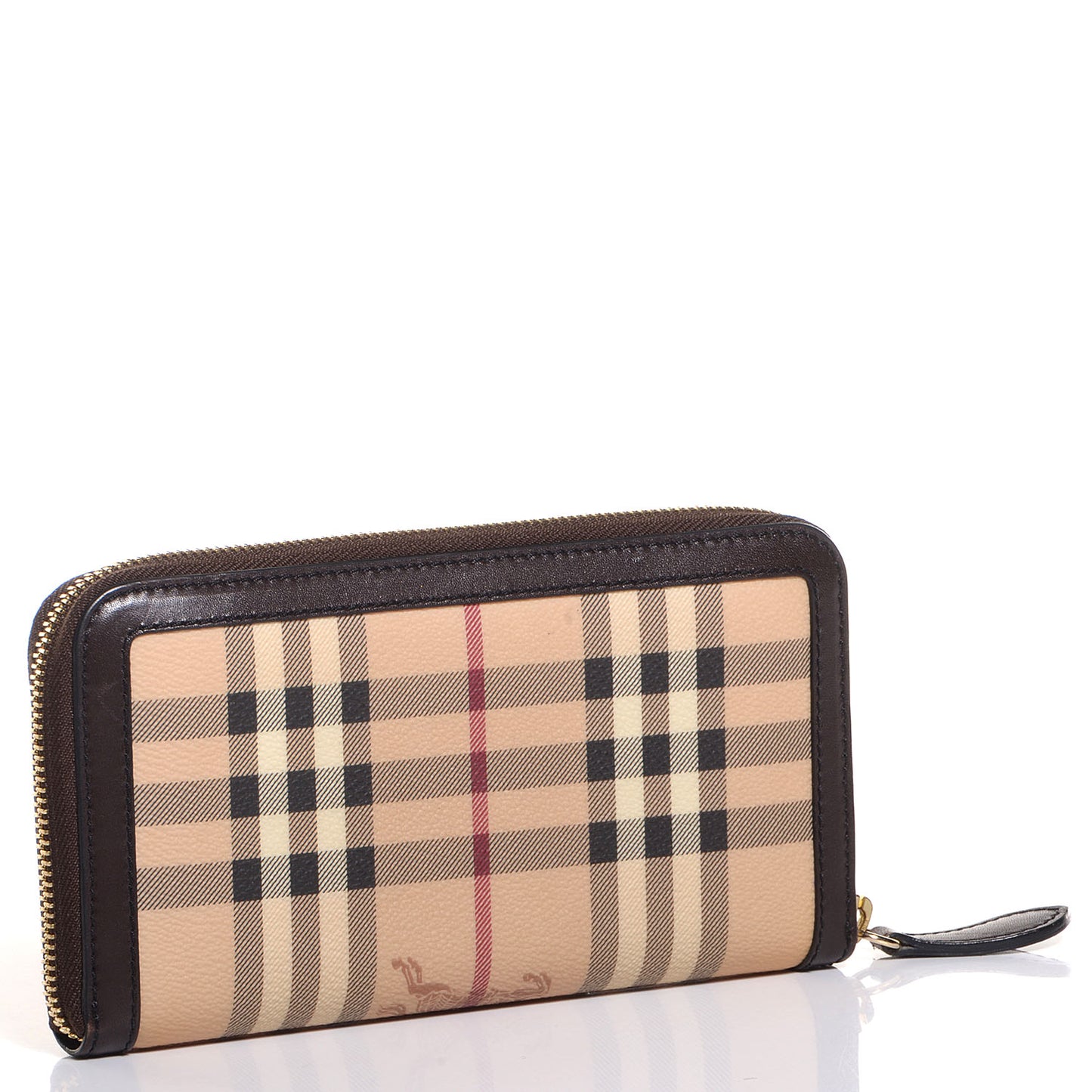 Haymarket Check Large Ziggy Zip Around Wallet