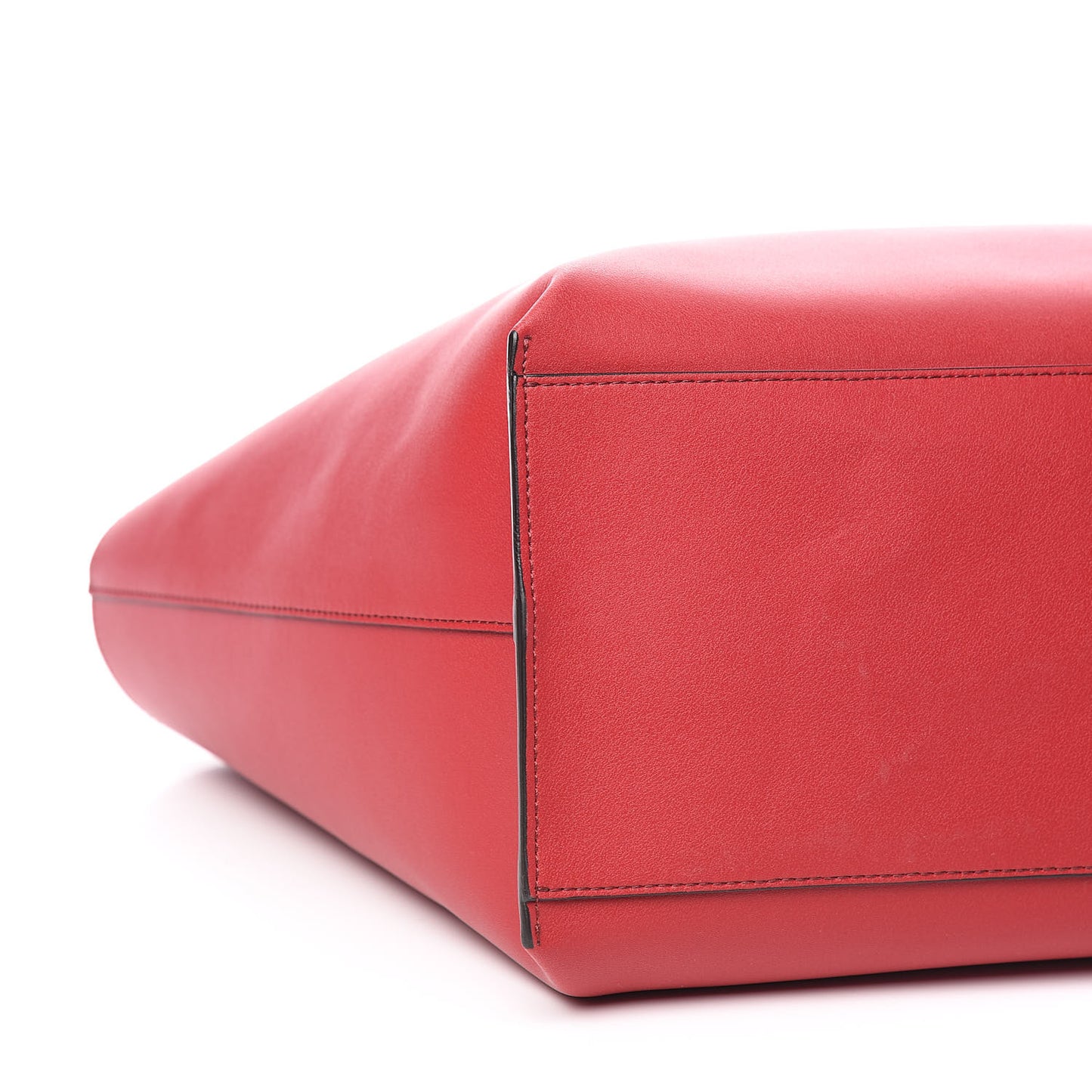 Calfskin Medium GV Shopper Tote Dark Red