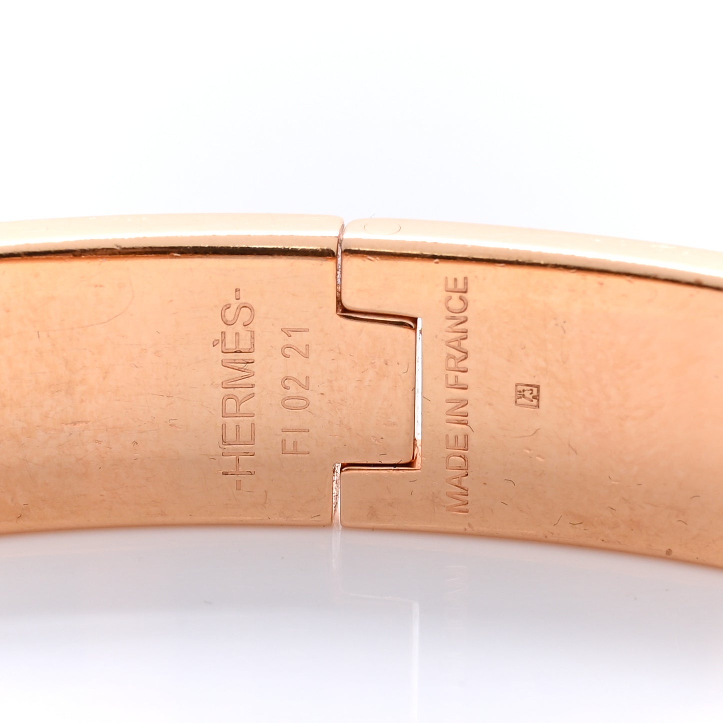 Enamel Narrow Pegase Pop Clic Clac H Bracelet GM Album De Soie Bis