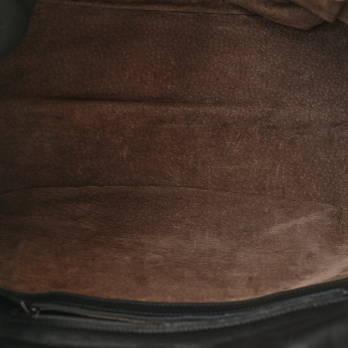 Nappa Intrecciato Medium Campana Shoulder Bag Black