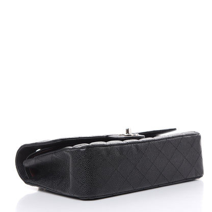 Chanel Caviar Quilted Medium Double Flap Black 4 of 13