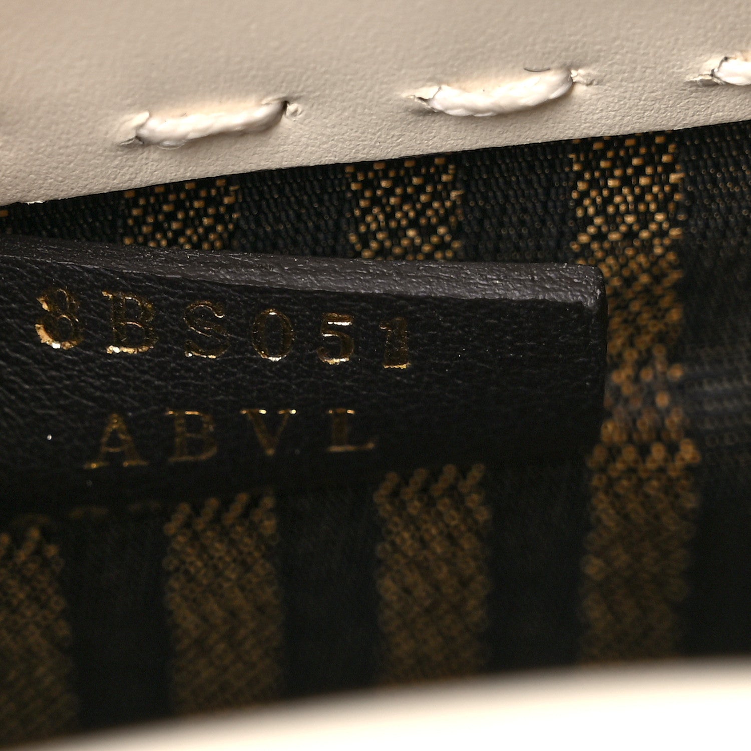 Fendi Vitello King Plexiglass Logo Embossed Mini Fendi Sunshine Shopper Tote White Ice 7 of 9