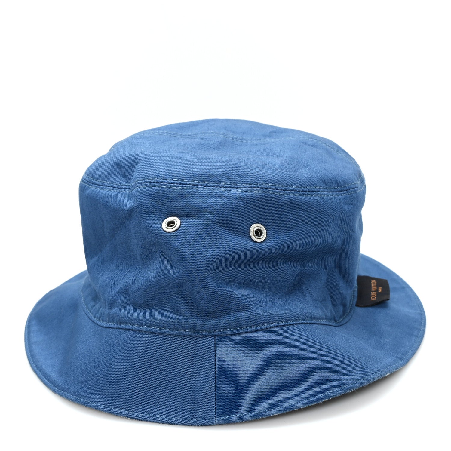 Louis Vuitton Monogram Denim Transformable Bob Bucket Hat 60 Black 11 of 13