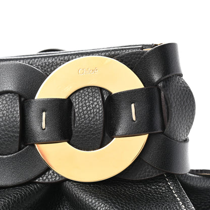 Chloe Grained Calfskin Darryl Clutch Black 5 of 5