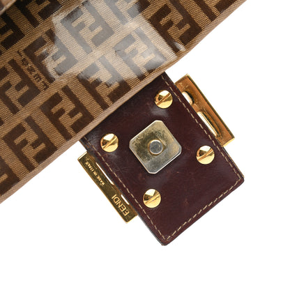 Fendi Vinyl Zucchino Baguette Tobacco 13 of 14