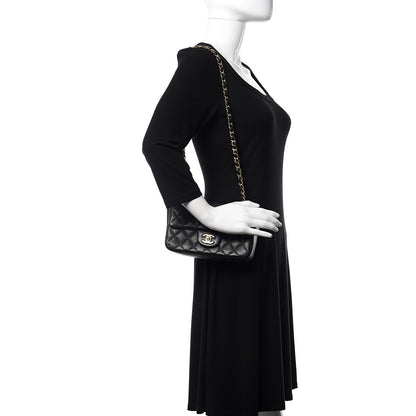 Chanel Caviar Quilted Mini Rectangular Flap Black 2 of 10