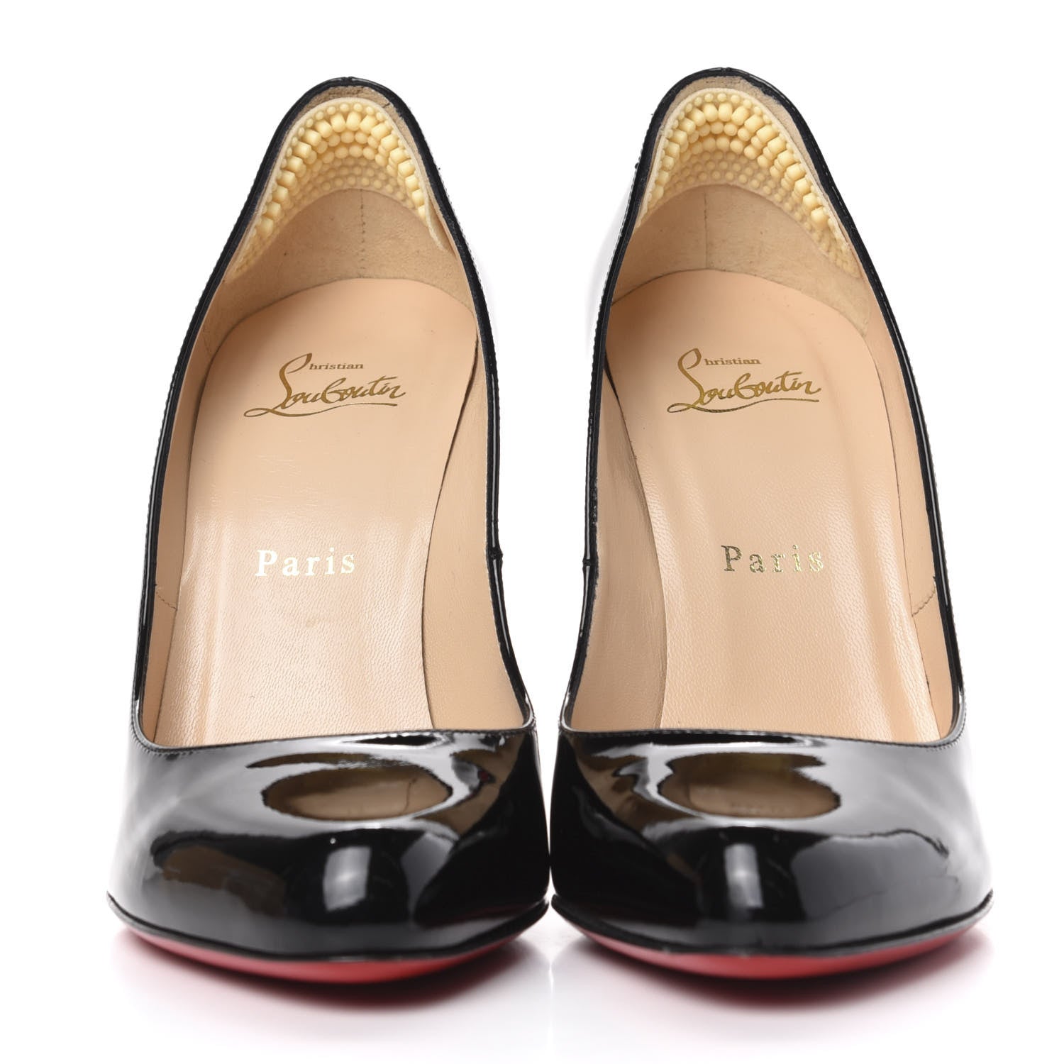 Christian Louboutin Patent Decollete 868 100 Pumps 38.5 Black 2 of 10