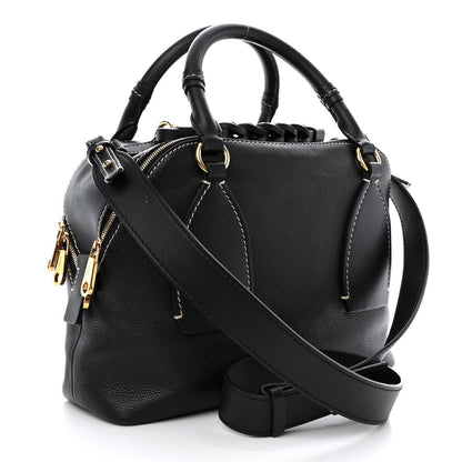 Chloe Calfskin Medium Daria Full Blue 3 of 11