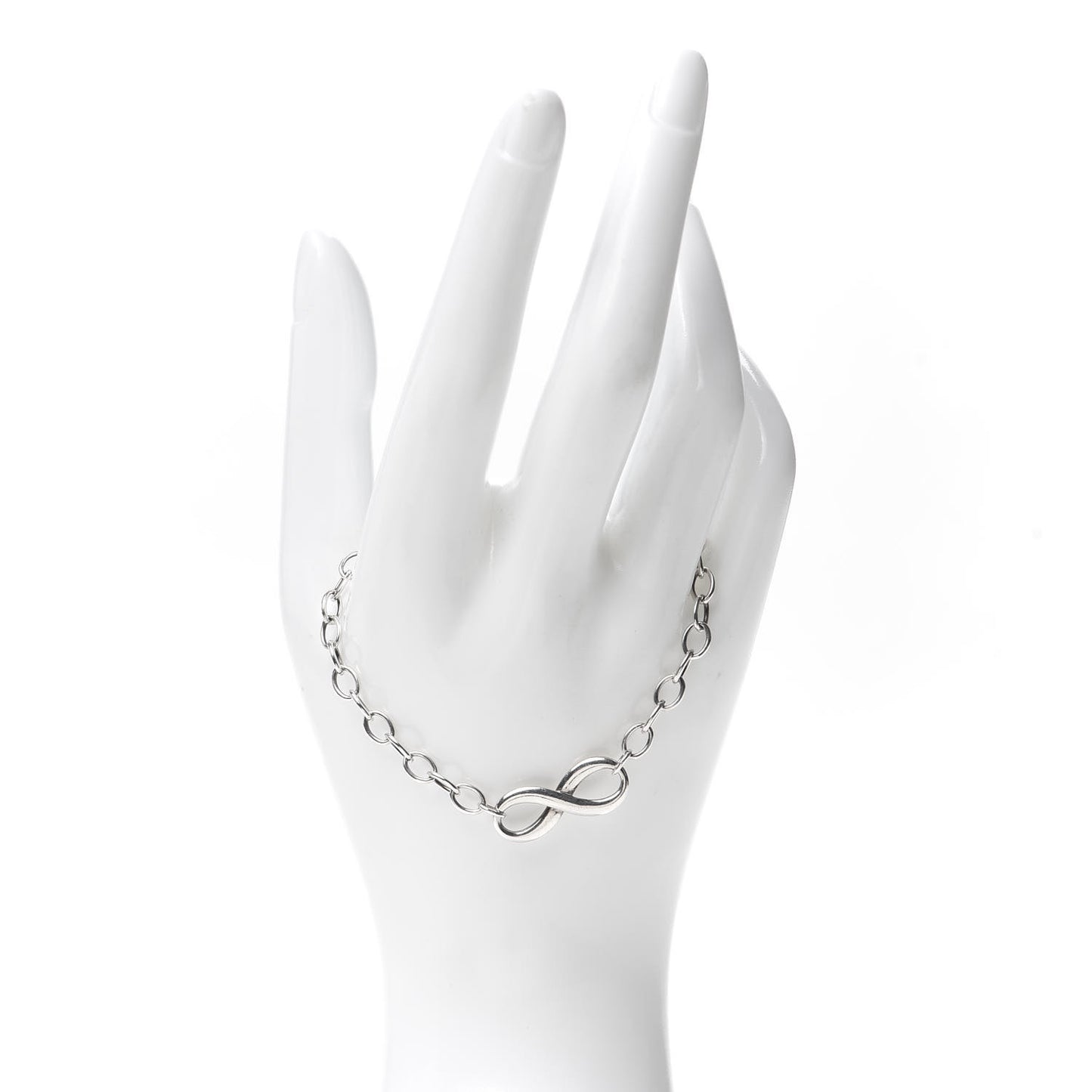 Sterling Silver Infinity Chain Bracelet
