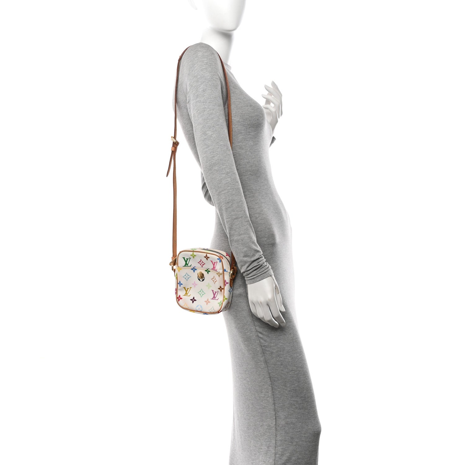 Louis Vuitton Monogram Multicolor Rift White 2 of 12