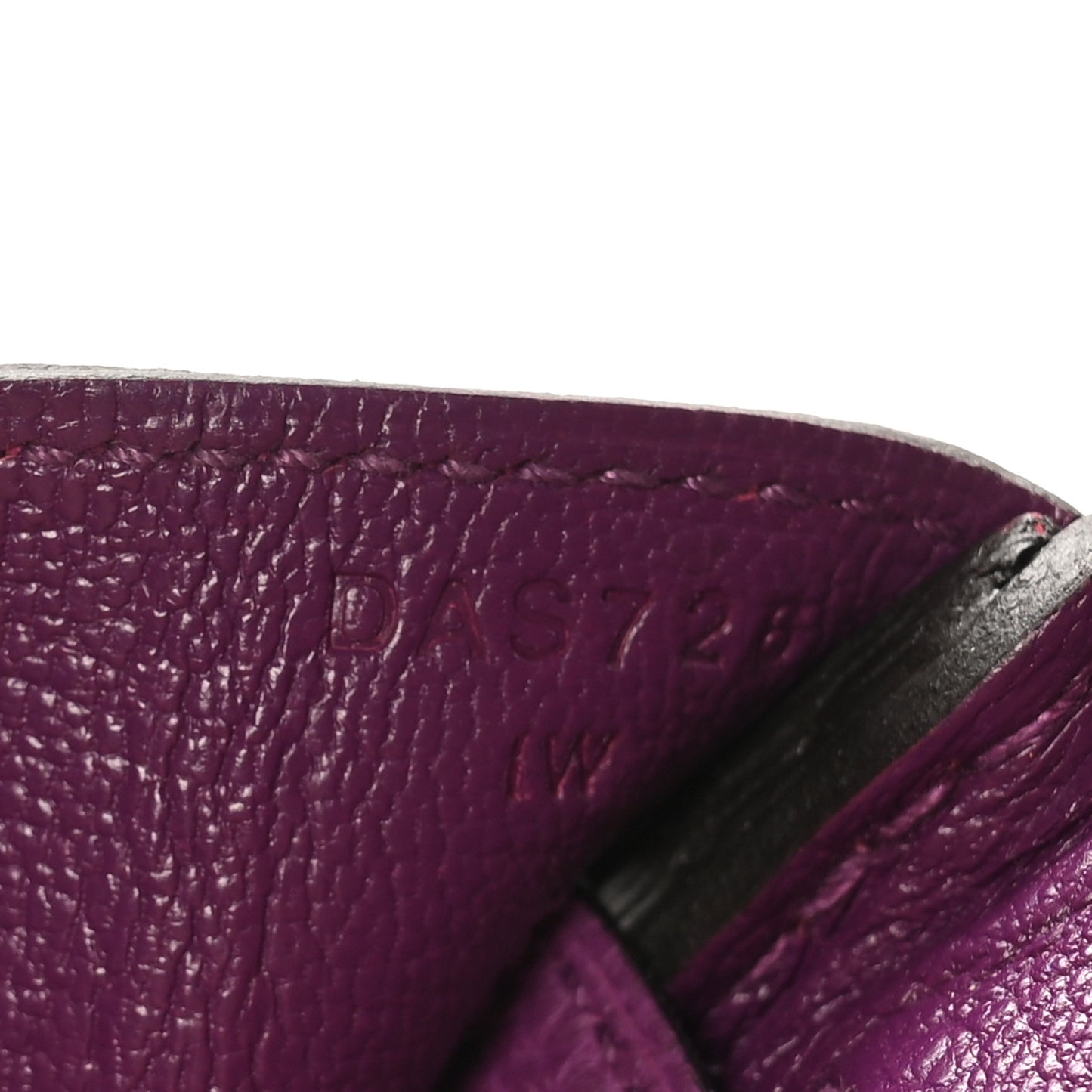 Togo Horseshoe Birkin 25 Rose Pourpre Cassis