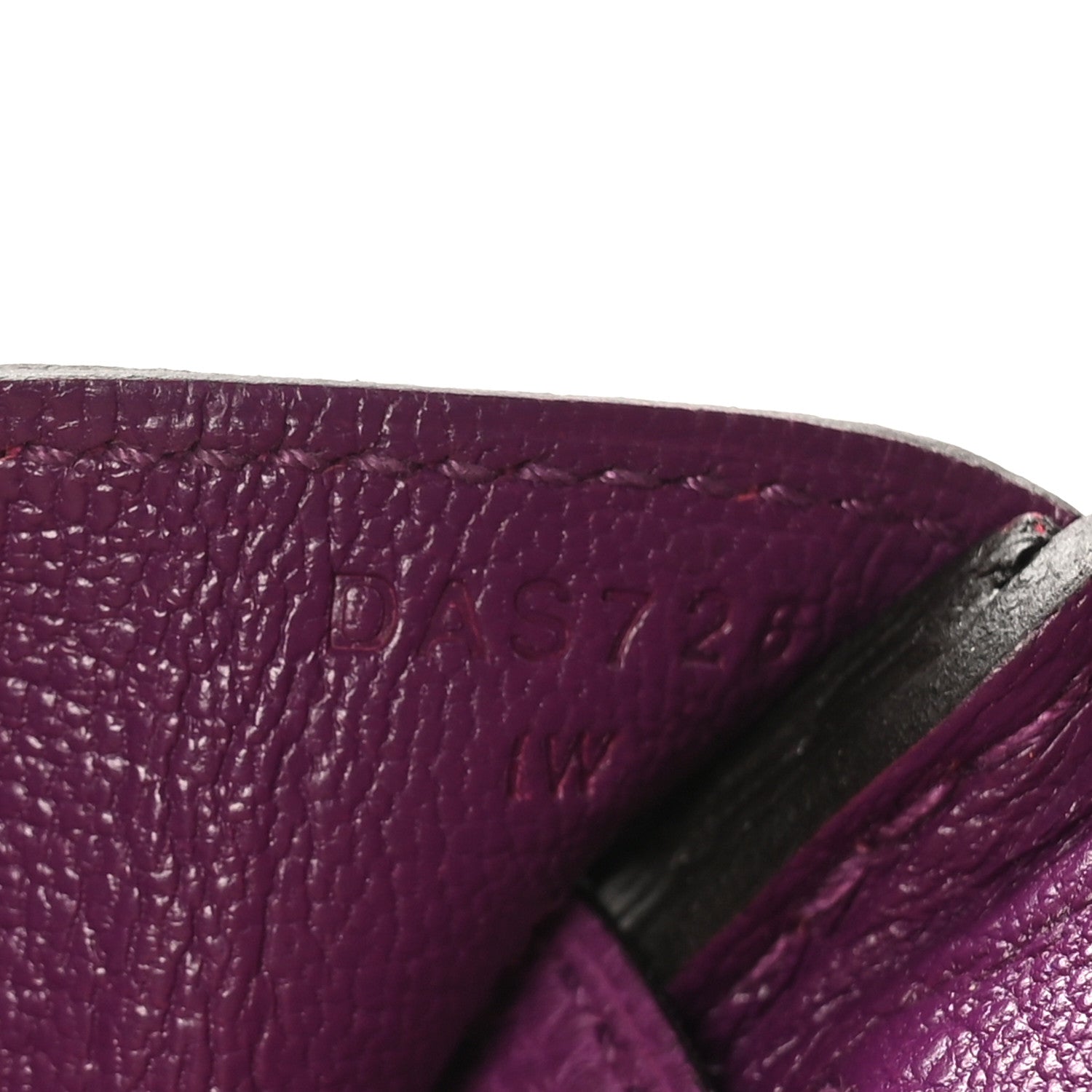 Hermes Togo Horseshoe Birkin 25 Rose Pourpre Cassis 7 of 11