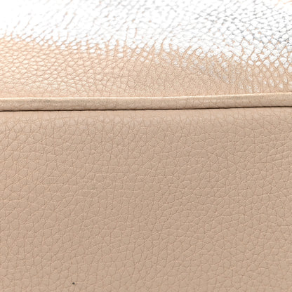 Burberry Prorsum Grainy Calfskin Hand Painted Bloomsbury Beige 7 of 19