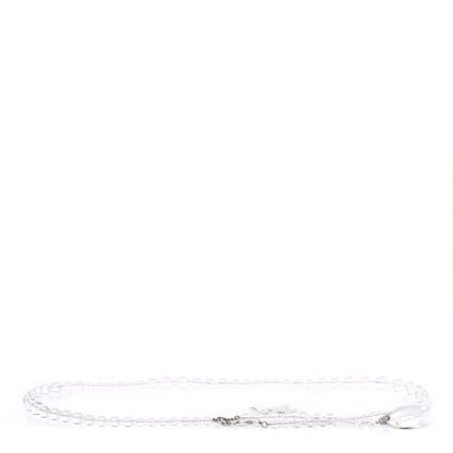 Chanel Transparent Bead Crystal CC Strand Belt 1 of 3