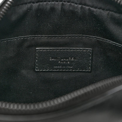 Saint Laurent Calfskin Matelasse Monogram Monochrome Lou Camera Bag Black 6 of 9