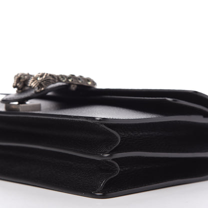 Gucci Pebbled Calfskin Small Dionysus Shoulder Bag Black 7 of 10