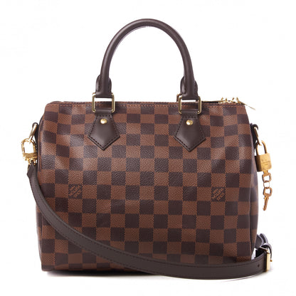 Louis Vuitton Damier Ebene Speedy Bandouliere 25 1 of 8