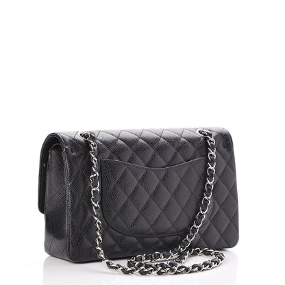 Chanel Caviar Quilted Medium Double Flap Black 4 of 9