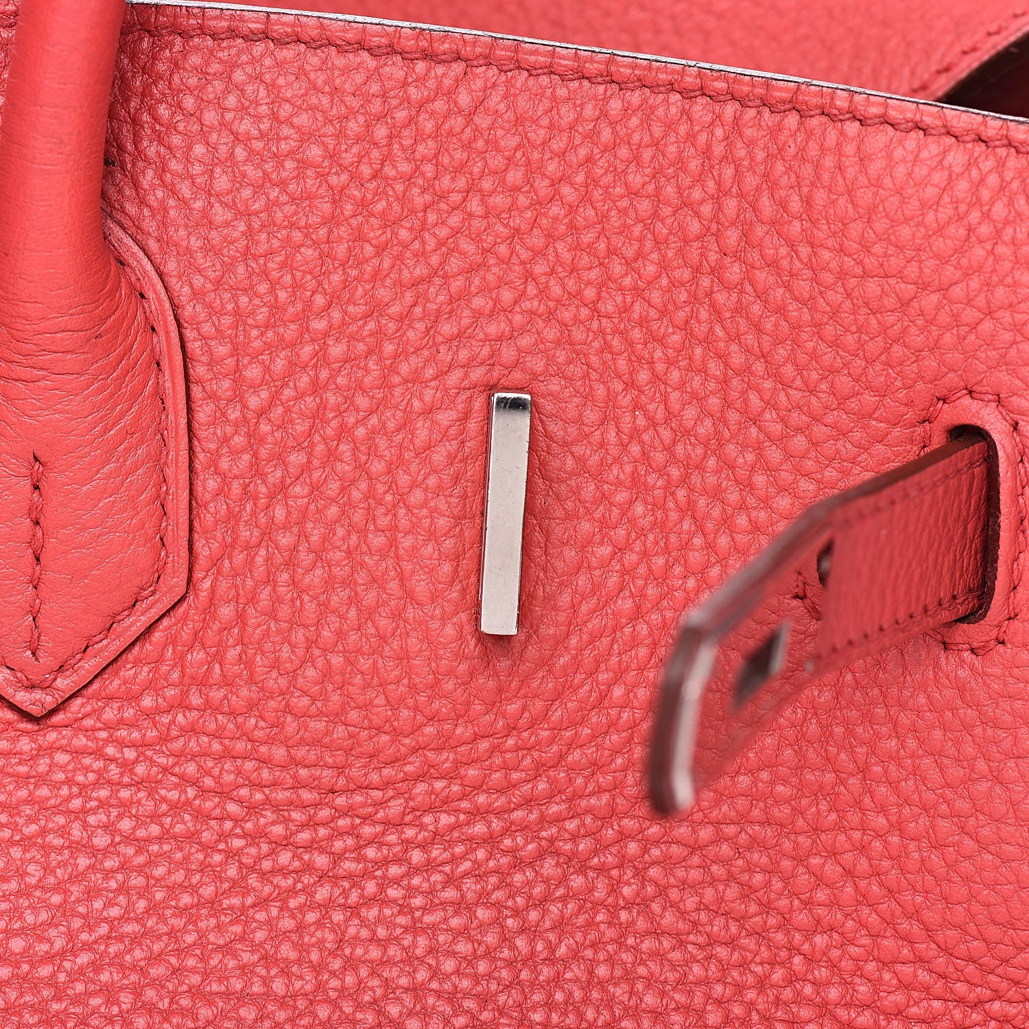 Hermes Taurillon Clemence Birkin 35 Bougainvillea 15 of 35