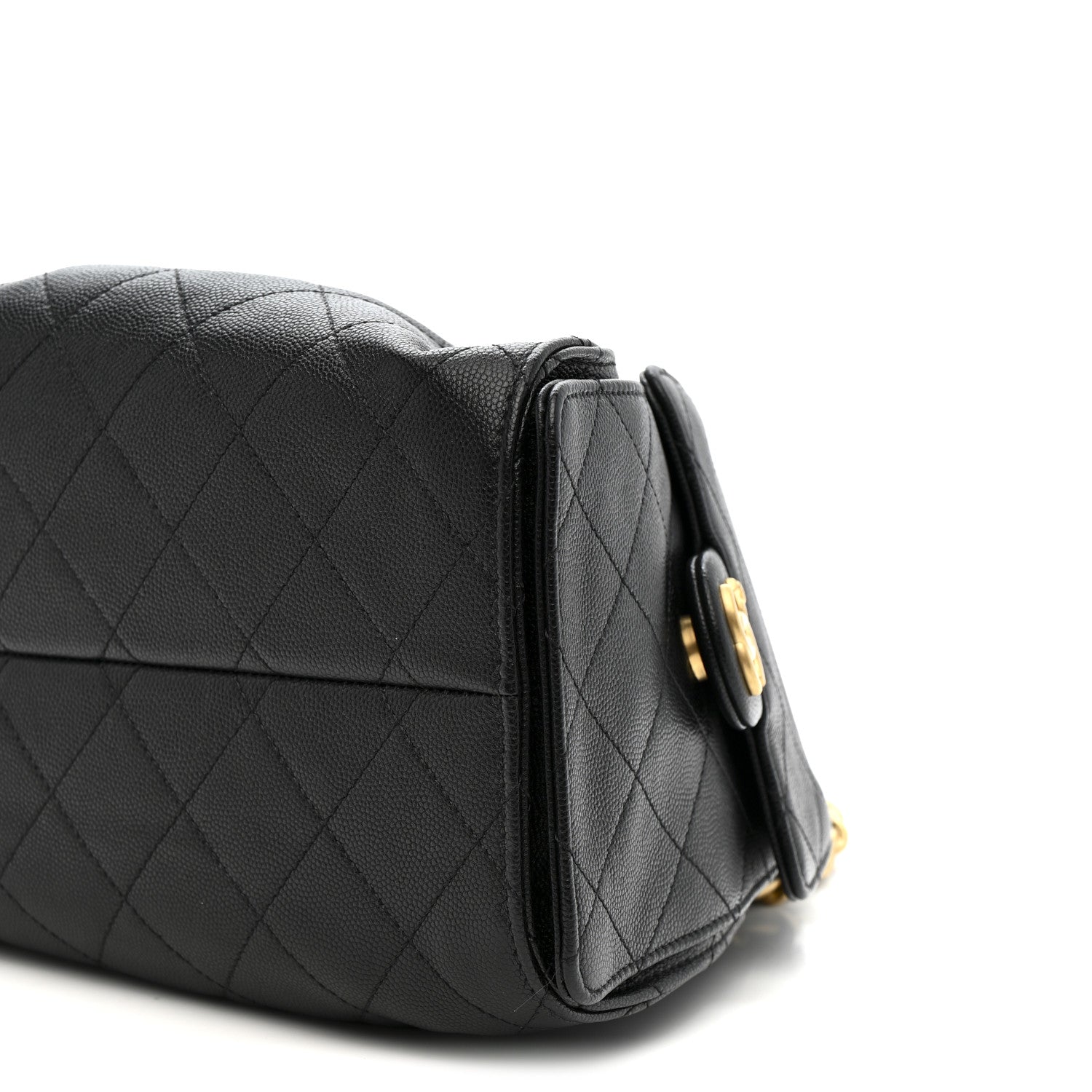 Chanel Caviar Quilted Small Chanel 25 Handbag Black 10 of 10