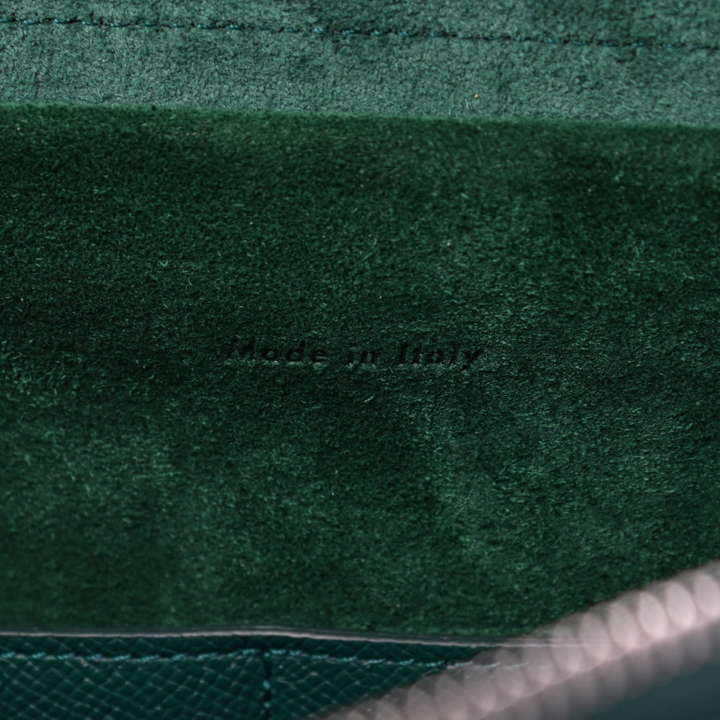 Grained Calfskin Mini Belt Bag Forest