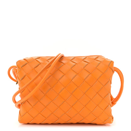 Bottega Veneta Nappa Intrecciato Mini Loop Camera Bag Tangerine 1 of 10