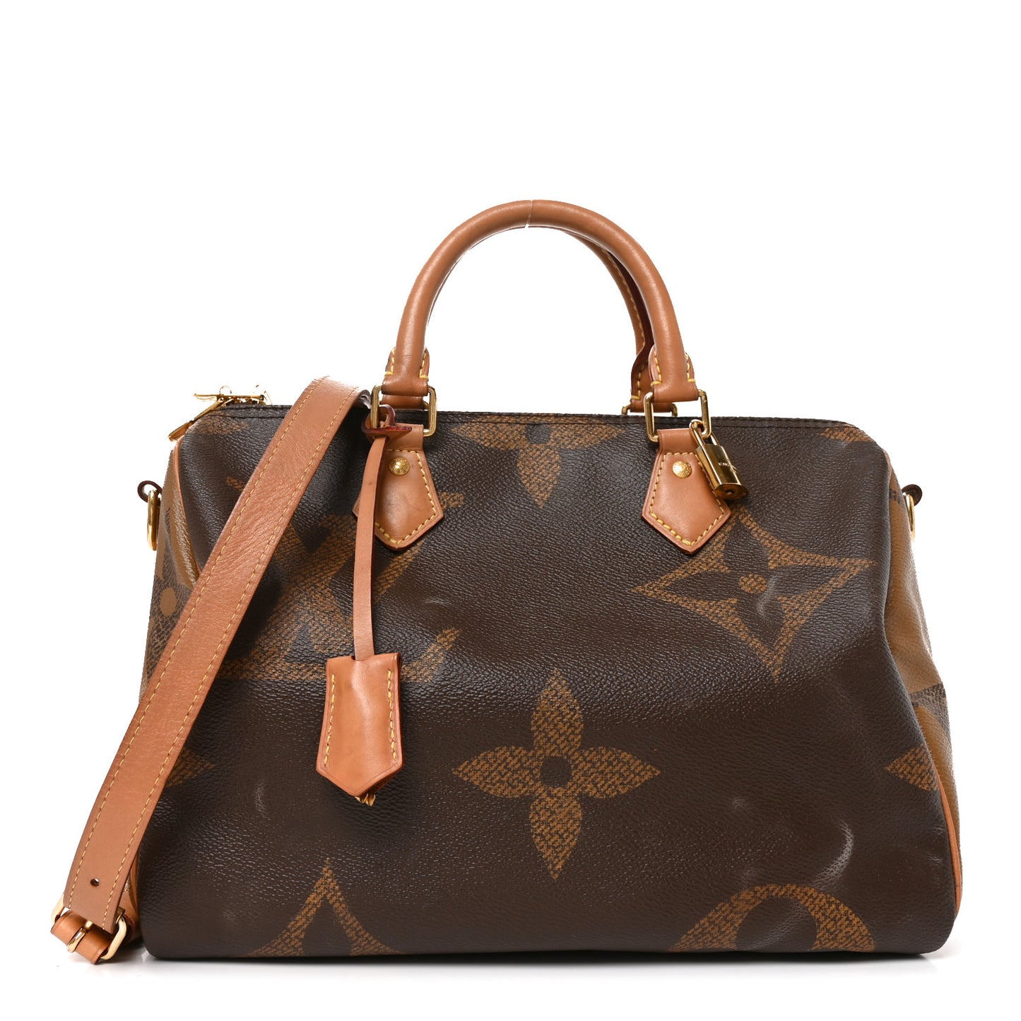 Reverse Monogram Giant Speedy Bandouliere 30