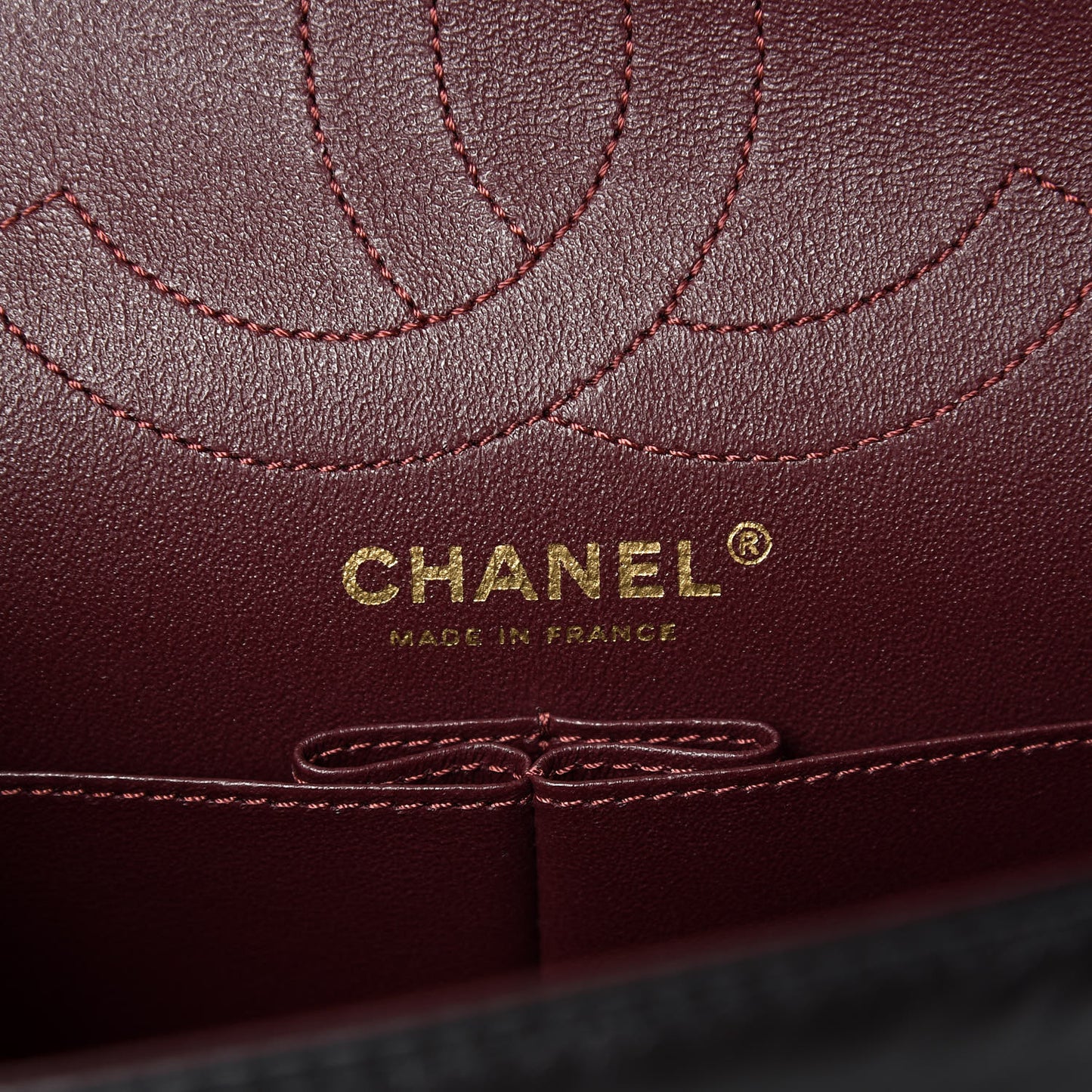 Aged Calfskin Quilted 2.55 Reissue 226 Flap Black