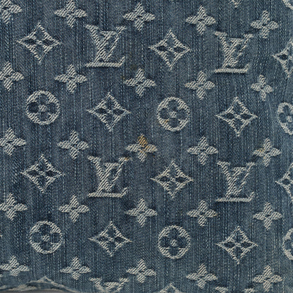 Louis Vuitton Denim Baggy GM Blue 10 of 15
