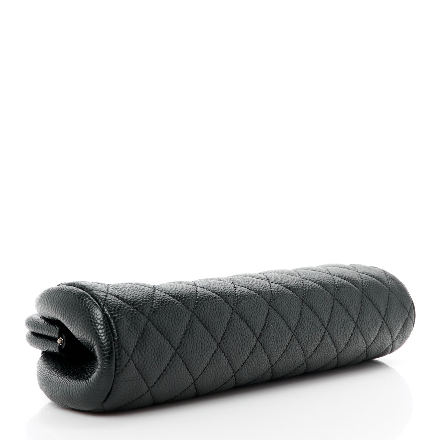 Caviar Quilted Timeless Clutch Black