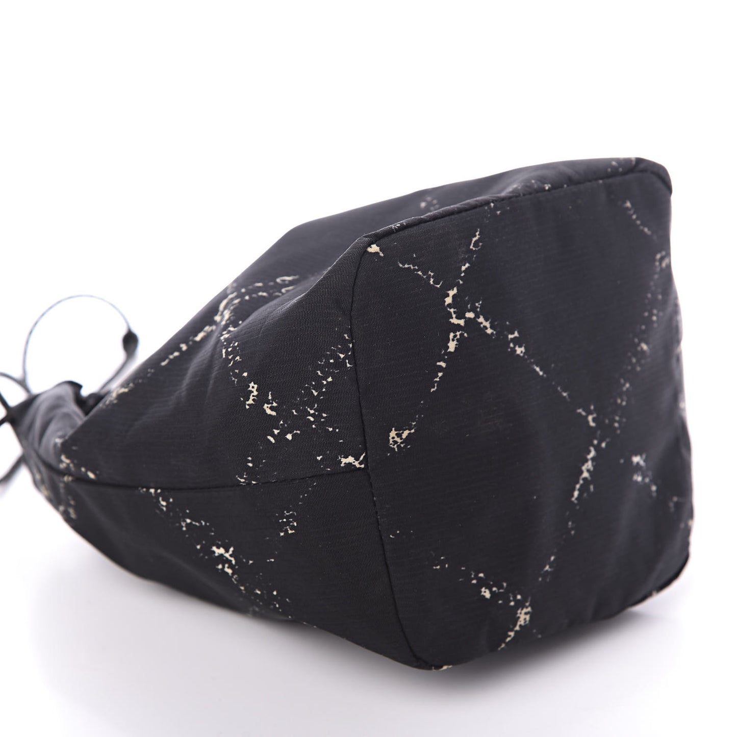 Nylon Travel Drawstring Bag Black