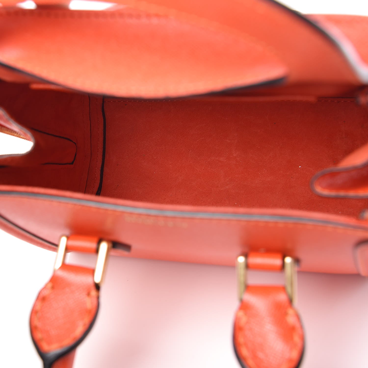 Alexander McQueen Calfskin Mini Heroine Orange 5 of 10