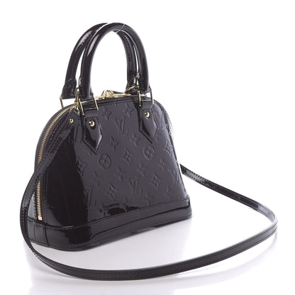 Louis Vuitton Vernis Alma BB Amarante 3 of 10