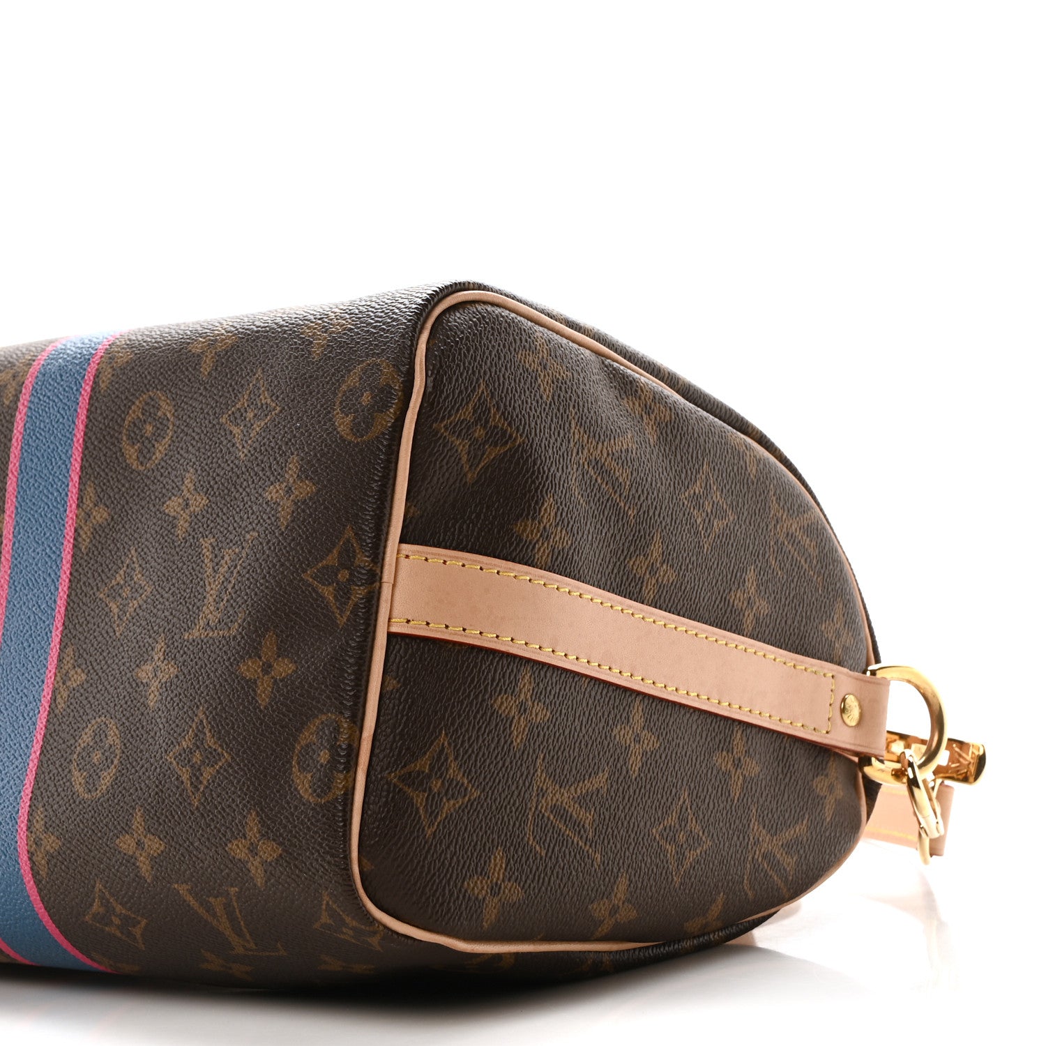 Louis Vuitton Monogram My LV Heritage Speedy Bandouliere 25 Bleu de France Fuchsia 9 of 9