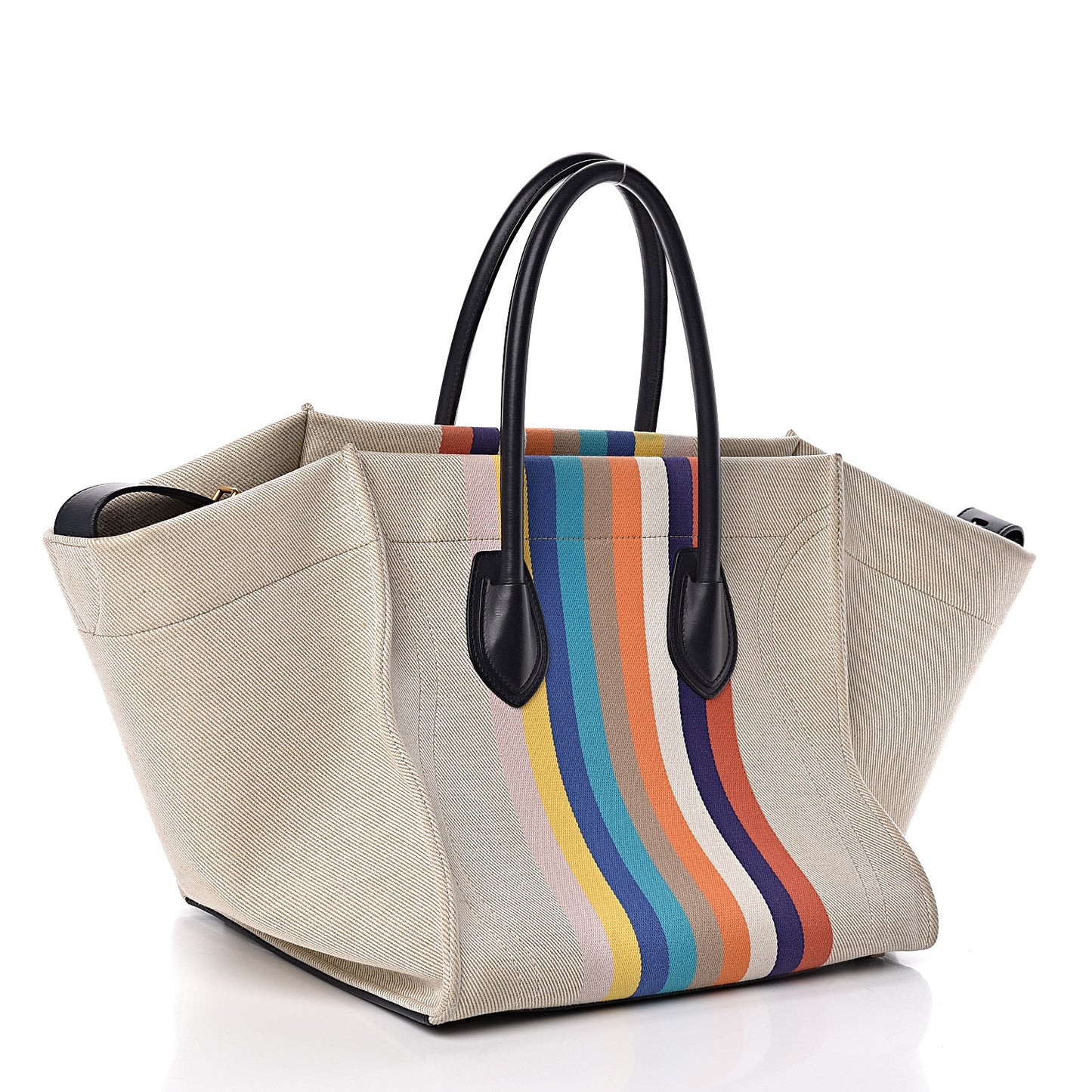 Cotton Canvas Medium Phantom Luggage Multicolor