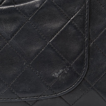 Chanel Lambskin Quilted Medium Double Flap Black 19 of 20